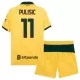 AC Milan Pulisic 11 Fotbollströja Barn Tredje 2025/26 AC Milan Pulisic 11 Fotbollströja Barn Tredje 2025/26