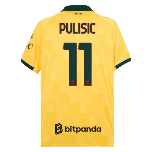 AC Milan Pulisic 11 Fotbollströja Tredje 2025/26 AC Milan Pulisic 11 Fotbollströja Tredje 2025/26