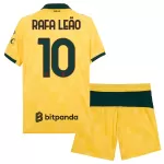 AC Milan Rafael Leao 10 Fotbollströja Barn Tredje 2025/26