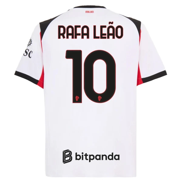 AC Milan Rafael Leao 10 Fotbollströja Borta 2025/26 AC Milan Rafael Leao 10 Fotbollströja Borta 2025/26