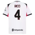 AC Milan Ricci 4 Fotbollströja Borta 2025/26