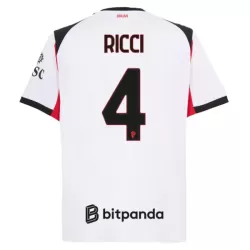 AC Milan Ricci 4 Fotbollströja Borta 2025/26