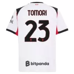 AC Milan Tomori 23 Fotbollströja Borta 2025/26