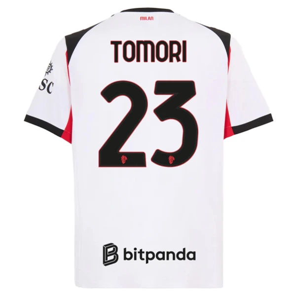 AC Milan Tomori 23 Fotbollströja Borta 2025/26 AC Milan Tomori 23 Fotbollströja Borta 2025/26