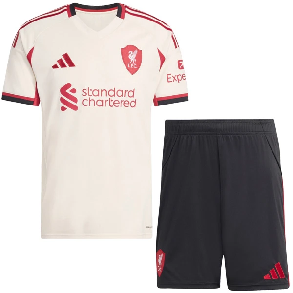 Liverpool Fotbollströja Barn Borta 2025/26 Liverpool Fotbollströja Barn Borta 2025/26