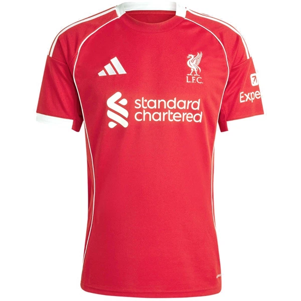 Liverpool Fotbollströja Hemma 2025/26 Liverpool Fotbollströja Hemma 2025/26
