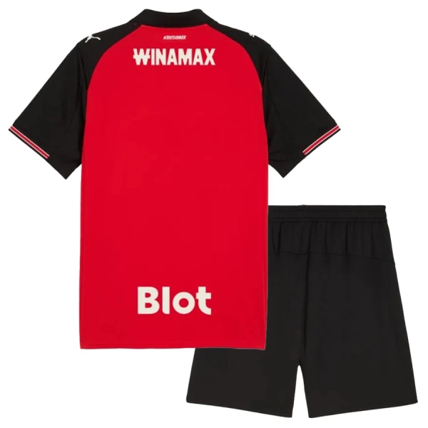 Stade Rennais Fotbollströja Barn Hemma 2025/26