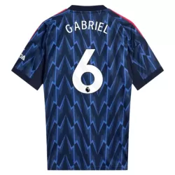 Arsenal Gabriel 6 Fotbollströja Borta 2025/26