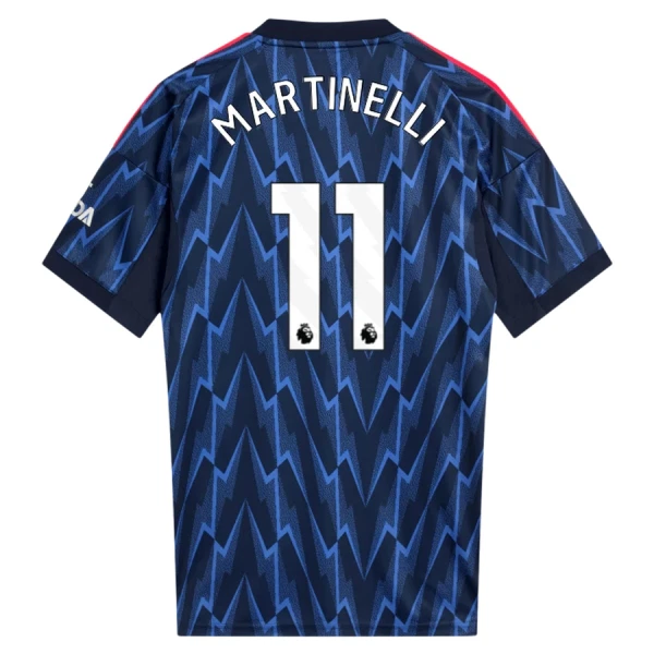 Arsenal Martinelli 11 Fotbollströja Borta 2025/26 Arsenal Martinelli 11 Fotbollströja Borta 2025/26
