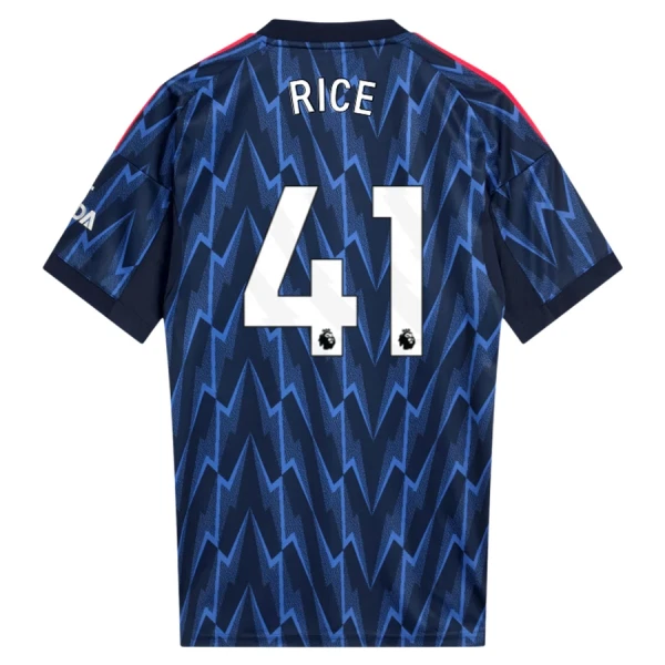 Arsenal Rice 41 Fotbollströja Borta 2025/26 Arsenal Rice 41 Fotbollströja Borta 2025/26