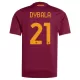 AS Roma Dybala 21 Fotbollströja Barn Hemma 2025/26