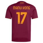 AS Roma Manu Kone 17 Fotbollströja Hemma 2025/26
