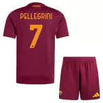 AS Roma Pellegrini 7 Fotbollströja Barn Hemma 2025/26