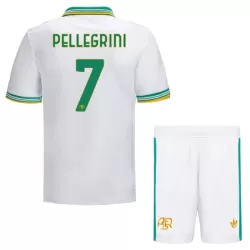AS Roma Pellegrini 7 Fotbollströja Barn Tredje 2025/26 AS Roma Pellegrini 7 Fotbollströja Barn Tredje 2025/26