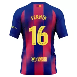 FC Barcelona Fermin 16 Fotbollströja Hemma 2025/26 FC Barcelona Fermin 16 Fotbollströja Hemma 2025/26