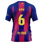 FC Barcelona Gavi 6 Fotbollströja Hemma 2025/26