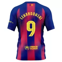 FC Barcelona Lewandowski 9 Fotbollströja Hemma 2025/26