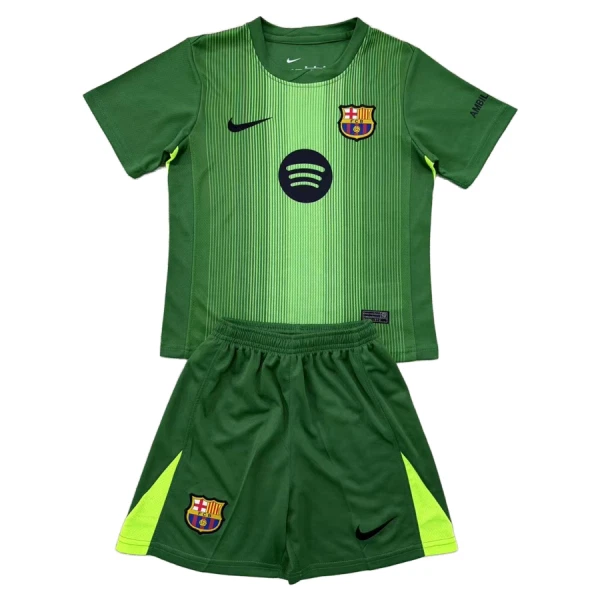 FC Barcelona Målvakt Fotbollströja Barn 2025/26 FC Barcelona Målvakt Fotbollströja Barn 2025/26