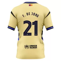 FC Barcelona x Kobe Bryant Frenkie de Jong 21 Fotbollströja Borta 2025/26