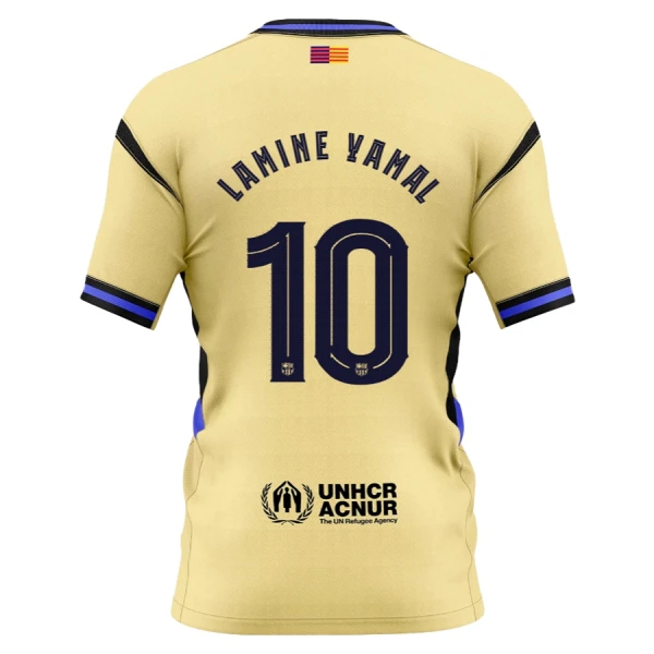 FC Barcelona x Kobe Bryant Lamine Yamal 10 Fotbollströja Borta 2025/26 FC Barcelona x Kobe Bryant Lamine Yamal 10 Fotbollströja Borta 2025/26