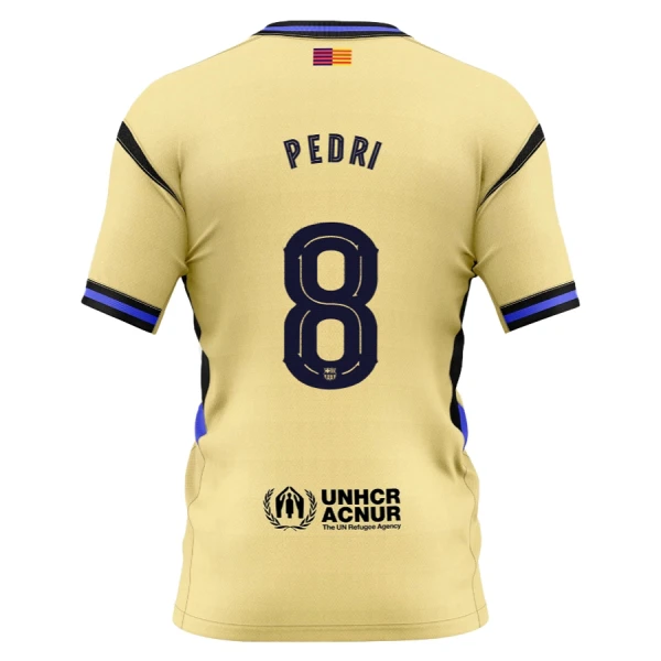 FC Barcelona x Kobe Bryant Pedri 8 Fotbollströja Barn Borta 2025/26
