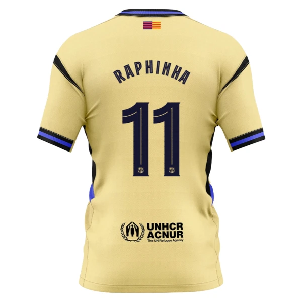 FC Barcelona x Kobe Bryant Raphinha 11 Fotbollströja Borta 2025/26