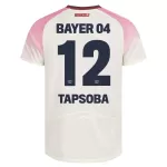 Bayer Leverkusen Edmond Tapsoba 12 Fotbollströja Borta 2025/26