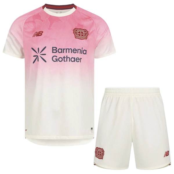 Bayer Leverkusen Fotbollströja Barn Hemma 2025/26 Bayer Leverkusen Fotbollströja Barn Hemma 2025/26