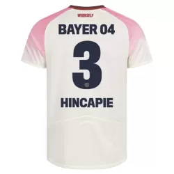Bayer Leverkusen Piero Hincapie 3 Fotbollströja Borta 2025/26 Bayer Leverkusen Piero Hincapie 3 Fotbollströja Borta 2025/26