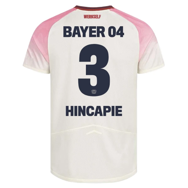 Bayer Leverkusen Piero Hincapie 3 Fotbollströja Borta 2025/26