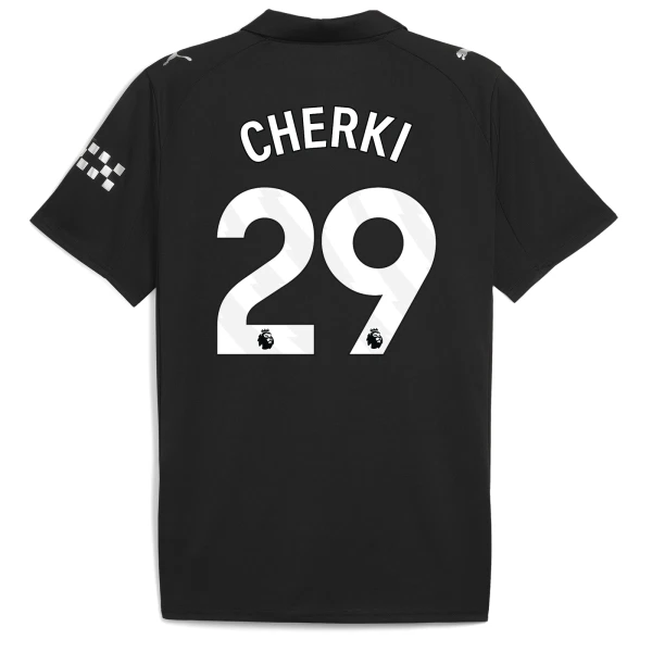 Manchester City Cherki 29 Fotbollströja Borta 2025/26 Manchester City Cherki 29 Fotbollströja Borta 2025/26