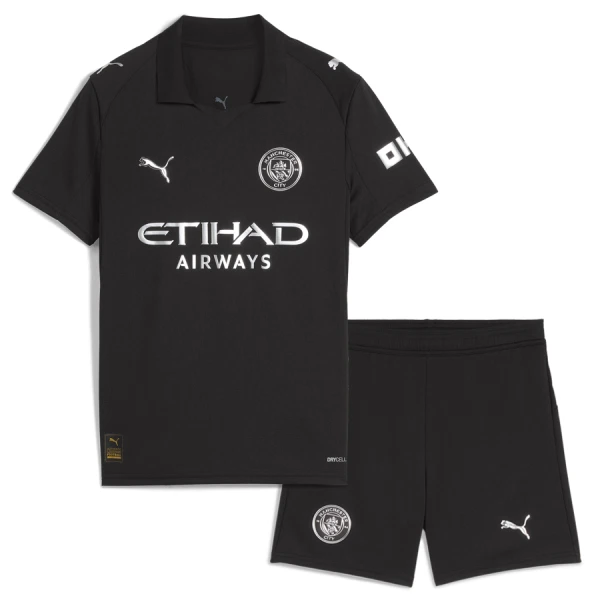 Manchester City Fotbollströja Barn Borta 2025/26 Manchester City Fotbollströja Barn Borta 2025/26