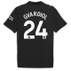 Manchester City Gvardiol 24 Fotbollströja Borta 2025/26 Manchester City Gvardiol 24 Fotbollströja Borta 2025/26