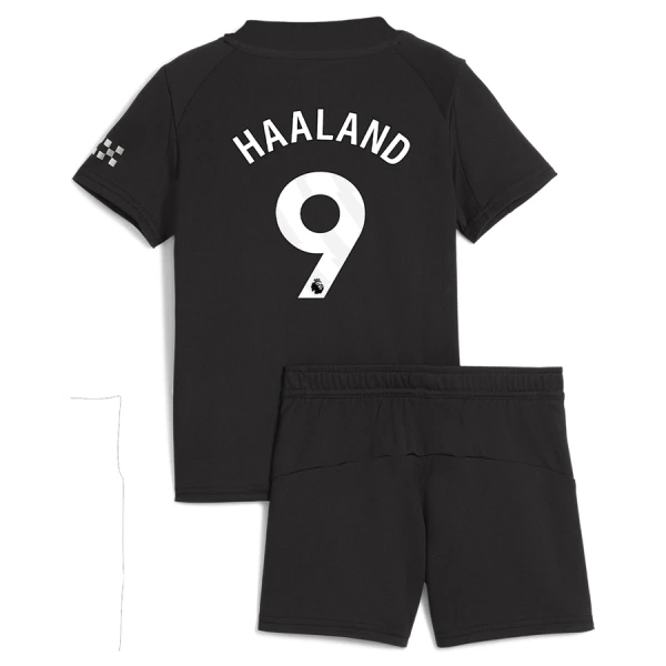 Manchester City Haaland 9 Fotbollströja Barn Borta 2025/26 Manchester City Haaland 9 Fotbollströja Barn Borta 2025/26