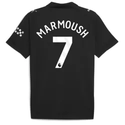 Manchester City Marmoush 7 Fotbollströja Borta 2025/26 Manchester City Marmoush 7 Fotbollströja Borta 2025/26