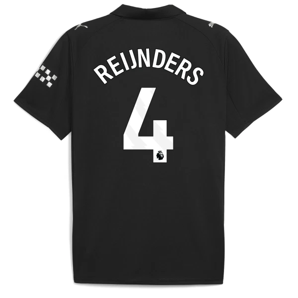 Manchester City Reijnders 4 Fotbollströja Borta 2025/26 Manchester City Reijnders 4 Fotbollströja Borta 2025/26
