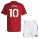 Manchester United Cunha 10 Fotbollströja Barn Hemma 2025/26 Manchester United Cunha 10 Fotbollströja Barn Hemma 2025/26