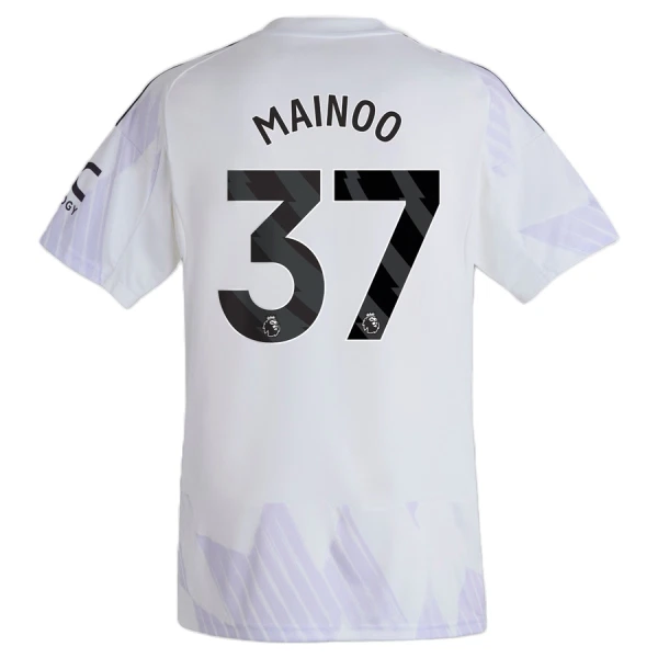 Manchester United Mainoo 37 Fotbollströja Borta 2025/26 Manchester United Mainoo 37 Fotbollströja Borta 2025/26