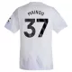 Manchester United Mainoo 37 Fotbollströja Borta 2025/26 Manchester United Mainoo 37 Fotbollströja Borta 2025/26