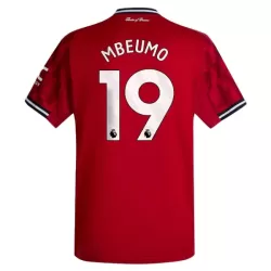 Manchester United Mbeumo 19 Fotbollströja Hemma 2025/26 Manchester United Mbeumo 19 Fotbollströja Hemma 2025/26