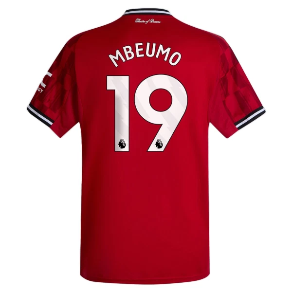 Manchester United Mbeumo 19 Fotbollströja Hemma 2025/26