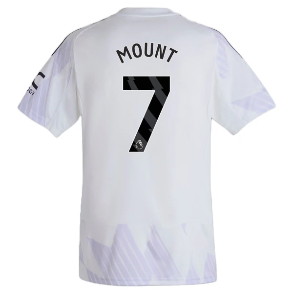 Manchester United Mount 7 Fotbollströja Borta 2025/26 Manchester United Mount 7 Fotbollströja Borta 2025/26