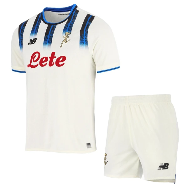Atalanta Fotbollströja Barn Borta 2025/26 Atalanta Fotbollströja Barn Borta 2025/26