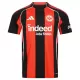 Eintracht Frankfurt Fotbollströja Hemma 2025/26 Eintracht Frankfurt Fotbollströja Hemma 2025/26