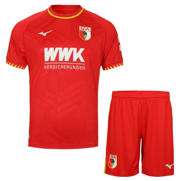 FC Augsburg Fotbollströja Barn Borta 2025/26 FC Augsburg Fotbollströja Barn Borta 2025/26