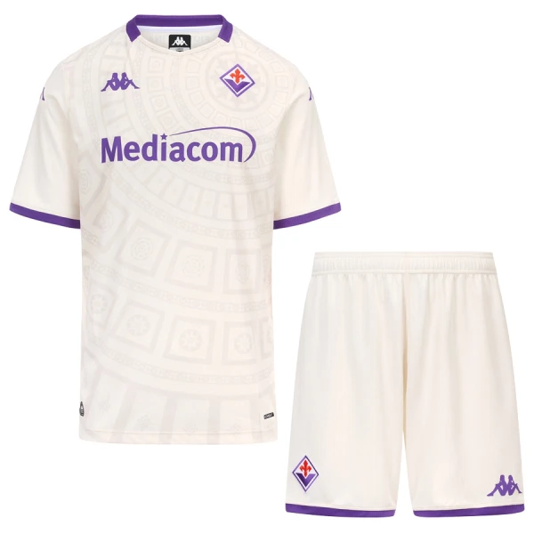Fiorentina Fotbollströja Barn Borta 2025/26 Fiorentina Fotbollströja Barn Borta 2025/26