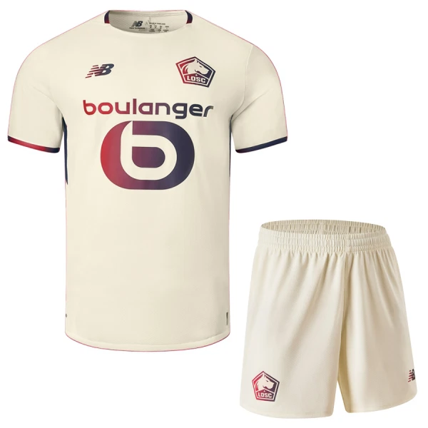 Lille OSC Fotbollströja Barn Borta 2025/26