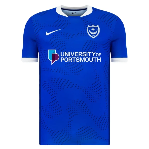 Portsmouth Fotbollströja Hemma 2025/26 Portsmouth Fotbollströja Hemma 2025/26