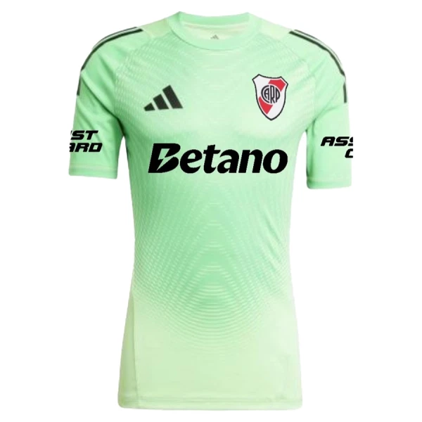 River Plate Målvakt Fotbollströja 2025/26 Grön River Plate Målvakt Fotbollströja 2025/26 Grön