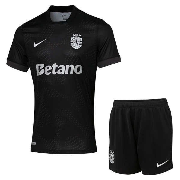 Sporting Lissabon Fotbollströja Barn Borta 2025/26